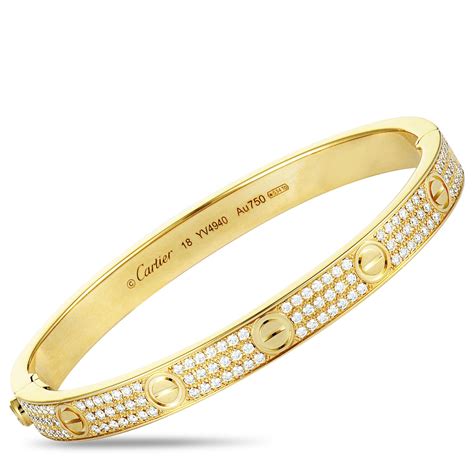 cartier bracelet diamonds|cartier diamond bracelet men's.